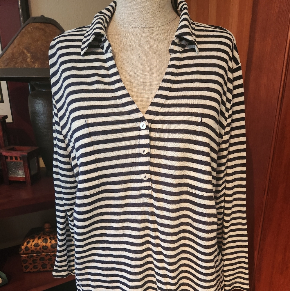 Chico's linen top